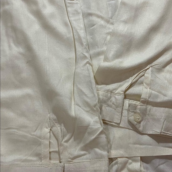 Plus size Cream Shirt - Picture 3 of 4